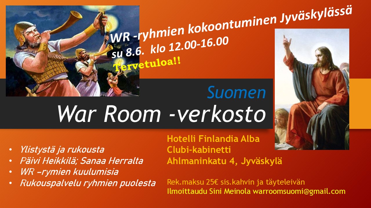 War Room -verkoston kokoontuminen 8.6.